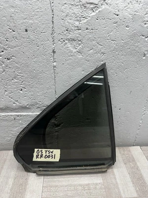 🔰04-08 Acura TSX Door Window Glass Quarter REAR RIGHT PASSENGER 05 06 07 08 OEM - Image 1 of 2