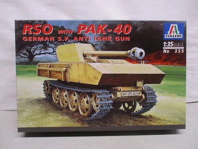 Italeri RSO con Pak-40 alemán S.P. Pistola antitanque 1/35 Foto 1 de 2