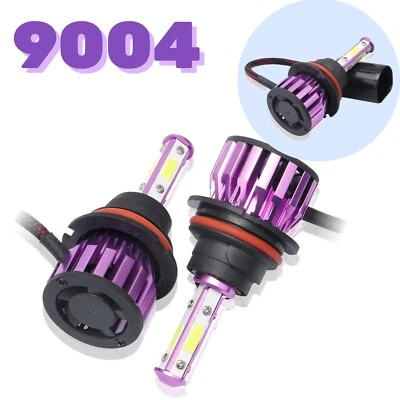 2PCS 9004 LED Headlight Bulbs Conversion Kit High Low Beam Bright White 6000K US - Image 1 of 4