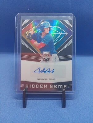 2020 Panini Elite Extra Edition - Hidden Gems Black #HG-JJ Josh Jung (AU, RC) - Image 1 of 2