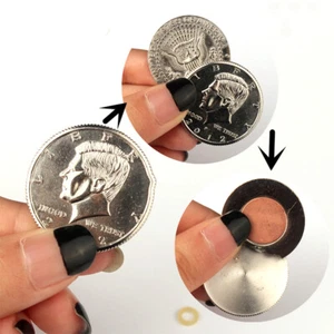 Special Magnetic Flipper Coin Butterfly Coin Magic Tricks Magic Accessories_sh - Picture 1 of 8