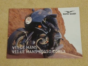 Moto Guzzi Le Mans und Le Mans Rosso Corsa Prospekt 2003 - Bild 1 von 6
