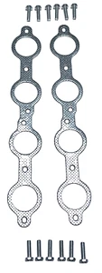 Header Exhaust Manifold GASKETS + BOLTS For Small Block Chevy SBC LS1-6 LSX Swap - Picture 1 of 5