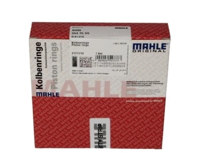 NUEVO JUEGO DE 6 ANILLOS DE PISTÓN PARA FORD GALAXY (WGR) 2.8 i V6, VW, AUDI MH 03475V0 Foto 1 de 4