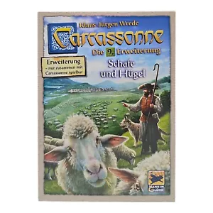 Carcassonne 9. Erweiterung Schafe und Hügel Hans Im Glück Gesellschaftsspiel Neu - Bild 1 von 3