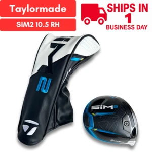 TaylorMade SIM2 10.5 Driver Head Only Right Hand USED With Headcover FAST SHIP - Picture 1 of 24