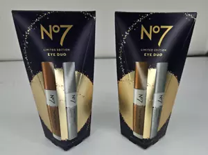 Lot of 2 No7 Limited Edition Eye Duo Full 360 Ultra Mascara Lash Impact Primer - Picture 1 of 2