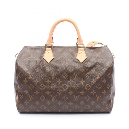 LOUIS VUITTON（LV） Borsa da viaggio Louis Vuitton Speedy 35 M41524 monogramma tela pelle marrone LV