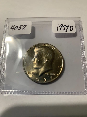 1977 D KENNEDY HALF DOLLAR Cover