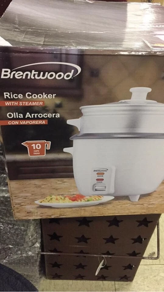 NUEVO Arrocera Brentwood Appliances 10 tazas con vaporizador Foto 1 de 4