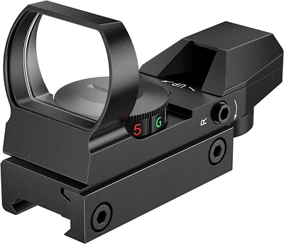 MARKENLOS Rotpunkt Visier Leuchtpunktvisier Red Dot Zieloptik für Jagd Fernglas Fernrohr