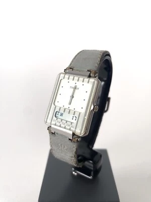 Montre Tissot Vintage à Quartz – Modèle Ana-Digi D 372 "Two Timer" – Années 1980 - Bild 1 von 4
