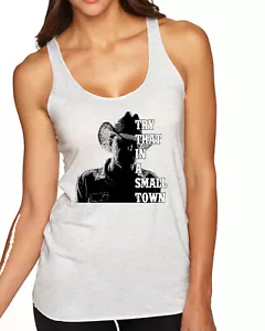 Top sin mangas Try That In A Small Town Silhouette TriBlend Racerback - Imagen 1 de 6