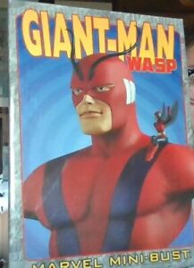Marvel Bowen Designs Giant-Man & Wasp mini-bust MIB #2881/6500 Avengers