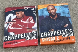 Chappelle's Show Complete Set Seasons 1 and 2 Uncensored DVD Lot Comedy Central - Imagen 1 de 10