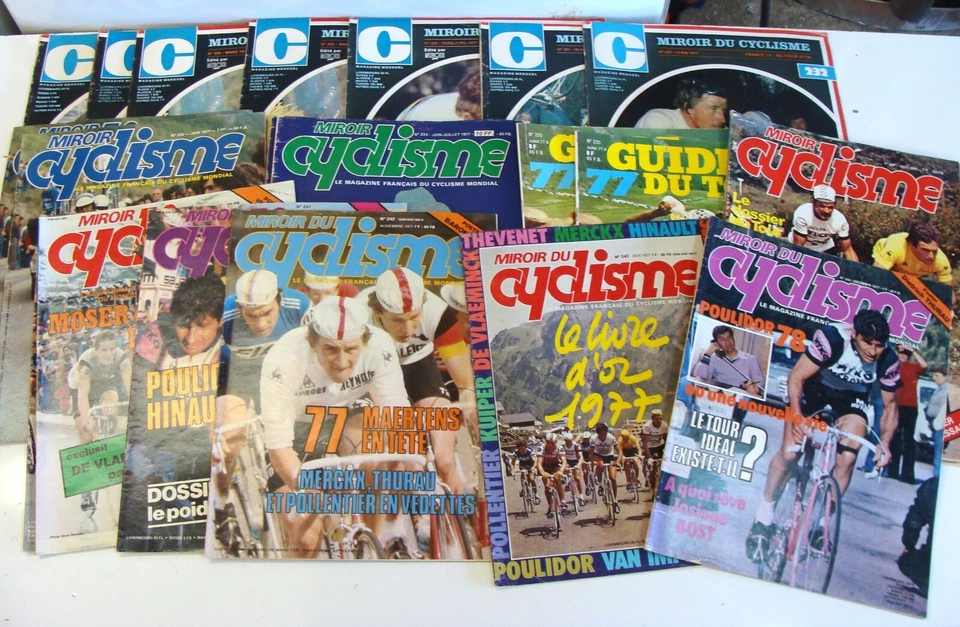 ~ Vintage 1977 MIROIR DU CYCLISME Le Magazine Francais Du Cyclisme - Sold Each ~ - Image 1 of 1