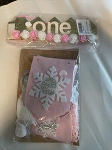First Birthday Crown And Banner - Picture 1 of 2
