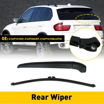 Limpiaparabrisas trasero brazo limpiaparabrisas y cuchilla para X5 BMW X5M E70 2007-2013 OE 61627161029 Foto 1 de 4