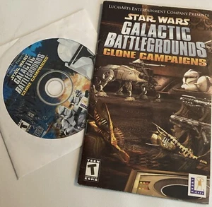Star Wars: Galactic Battlegrounds - Clone Campaigns Expansion Pack (PC CD-ROM) - Picture 1 of 7