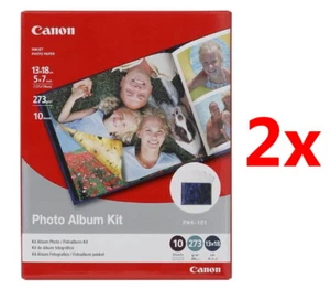 Canon Photo Album Kit - 20 x Double sided photo paper - 13x18mm - 273g - 2 Pack - Photo 1/1