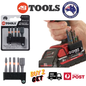 Black M18 Milwaukee Magnetic bit holder by 48 Tools..... BUY 2 get free shipping - Picture 1 of 5