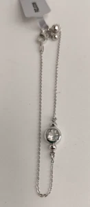NEW Rainbow Moonstone Bracelet In 925 Sterling Silver Gemporia RZJC09 - 2.05g - Picture 1 of 10
