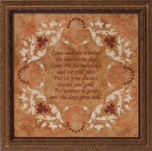 Come Said the Wind GP-203 by Glendon Place cross stitch pattern - Picture 1 of 1