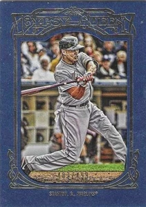 Giancarlo Stanton Numbered 483/499 Gypsy Queen Framed Blue 2013 (H580) - Picture 1 of 2
