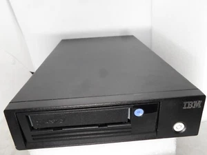 IBM LTO3 Ultrium3 SAS HH  400/800Gb External Tape Drive 3580-H3V 46C2398 46C2390 - Picture 1 of 11
