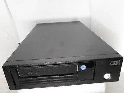IBM LTO3 Ultrium3 SAS HH  400/800Gb External Tape Drive 3580-H3V 46C2398 46C2390 - Image 1 of 4