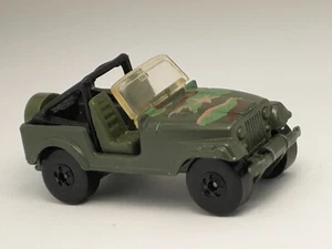 Vintage Hot Wheels Action Command Camouflage Army Jeep Roll Patrol CJ-7 4x4 - Picture 1 of 6