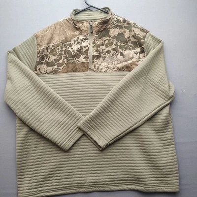 Realtree Men's Camouflage Green Pullover Long Sleeve Size 3XL - Image 1 of 4