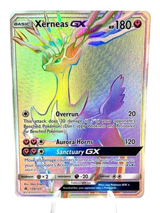 Xerneas GX 139/131 - Forbidden Light - Secret Rare - Pokemon - NM - Picture 1 of 2