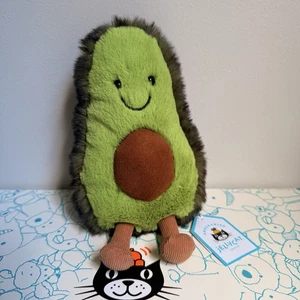Jellycat Small Amuseables Avocado Neu mit Etikett Plüschfutter Kollektion - Bild 1 von 11