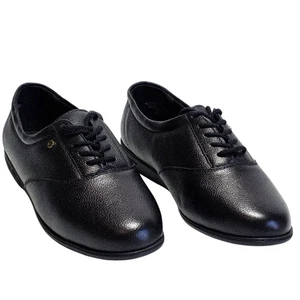 New Easy Spirit Womens Black Leather Anti Gravity Esmotion Comfort Lace Up Shoes - Picture 1 of 8
