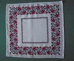 Ukrainian Hand Embroidered Tablecloth, napkin, Rushnyk, Ukraine - Picture 1 of 6