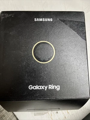 Anillo Samsung Galaxy Talla 5 Titanio Oro Caja Abierta Foto 1 de 4