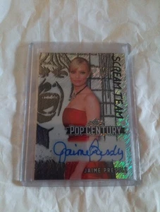 2025 Leaf Pop Century Jaime Pressly Scream Team 1/10 Auto Horror Autograph RARE - Picture 1 of 5
