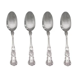 Gorham Blossom 18/10 Stainless Steel Teaspoon (Set of Four) - Picture 1 of 5