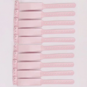 Pulseras de identificación de hospital para bebés de 10 piezas pulseras de identificación renacidas hágalo usted mismo accesorios regalos - Imagen 1 de 9