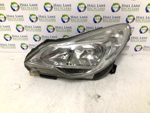 VAUXHALL CORSA D FACELIFT 11-14 Headlight passenger Left Side 13392707 - GS3A - Picture 1 of 14