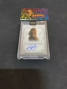2024 Topps Star Wars Galactic Antiquities Emilia Clarke AUTO #/50 signed Qi'Ra - Picture 1 of 2
