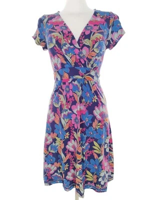 Fat face  T. 8 (36) Azul Longitud hasta la rodilla Vestido recto Viscosa 100% Ma - Imagen 1 de 4