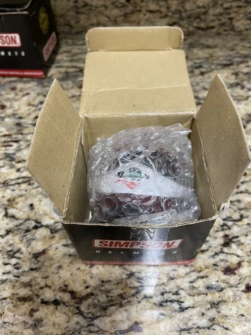 NIB Don Prudhomme Limited First Edition Simpson Official Mini-Racing Helmet Cover