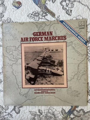 German Air Force Marches - Luftwaffen Musik Korps 4 (1977 Vinyl -London Records) - Image 1 of 4