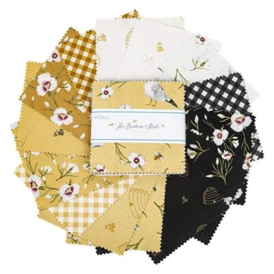 Charm Pack 5" Stacker 42pc Riley Blake "Beehive State" Utah by Shealeen Louise