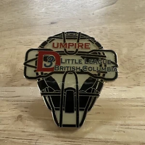 Umpire Little League British Columbia Pin Back - Picture 1 of 8