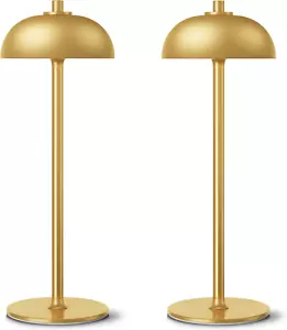 2 Pack Cordless Table Lamp, 5000Mah Portable Rechargeable Table Lamp, 3 Color Mo - Picture 1 of 8