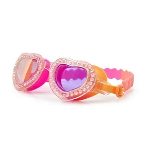 Bling2O Mädchen Schwimmbrille Heart Breaker Pink Glitzer Kinder UV Schwimmen 6y+ - Bild 1 von 2