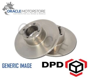 NEW REAR 247 MM SOLID BRAKE DISCS SET BRAKING DISCS PAIR OE AFTERMARKET RS3230 - Picture 1 of 1